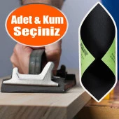 Ugr Su Zımparası Yumuşak Kağıt Tabaka Sulu Kuru Zımpara 23x28 cm - 1