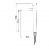 Gms Yüksek Tip Çanak Lavabo Bataryası EL102 thumbnail 2