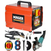 MAGER 400 Amper Kaynak Makinası 125 lik Devir Ayarlı Taşlama Makinası Hediye - 1