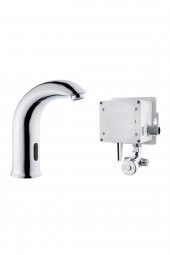 Gms Fotoselli Sensörlü Lavabo Musluk Bataryası Çift Girişli FT013 - 1