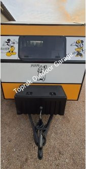 100 SU GEÇİRMEZ KILIFLI 100 cm offroad pick up kasa içi box - 2