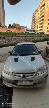 Parlak Siyah Scoop Kaput Kabartma Havalandirma Offroad Otomobil - 2