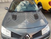 Parlak Siyah Scoop Kaput Kabartma Havalandirma Offroad Otomobil - 4