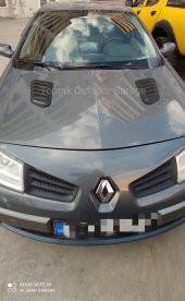 Parlak Siyah Scoop Kaput Kabartma Havalandirma Offroad Otomobil - 10