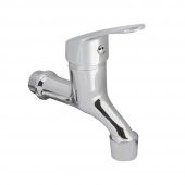 Gms Mix Kısa Aç Kapa Musluk, Bahçe, Tuvalet, Lavabo SR236 - 1