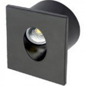 HOROZ 079-001-0003 ZÜMRÜT SİYAH KASA  3W 4000K LED GÖMME ARMATÜR - 1