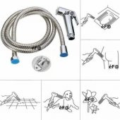 Gms Taharetmatik El Duşu Set Musluk Dahil MK110 - 2