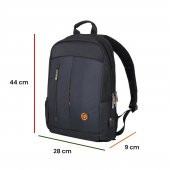 NPO Citylife+ Smart 16" Notebook Sırt Çantası-Siyah - 5