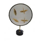 Crearthome Çember Metal Eskitme Renk Dekoratif Obje 36x25 cm SMT-5-ES - 1