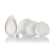 Schafer Dina Yemek Takımı 56 Parça-Platin - 2