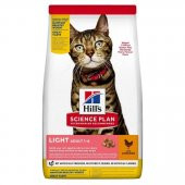 Hills Science Plan Hills Light Tavuk Etli Düşük Kalorili Yetişkin Kedi Maması 3 kg - 2