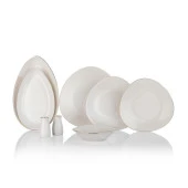 Schafer Dina Yemek Takımı 56 Parça-Altın - 4