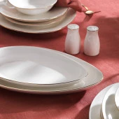 Schafer Dina Yemek Takımı 56 Parça-Altın - 5