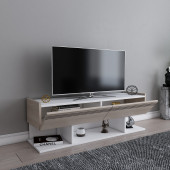 EVDEKİMODA KAŞE TV ÜNİTESİ (BEYAZ-CORDOBA) - 2