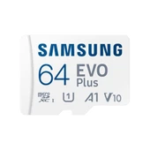Samsung Evo Plus 64 GB micro SDXC 130MB/sn  MB-MC64KA/TR Hafıza Kartı - 1
