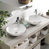 Turkuaz Cerastyle Zero Tezgah Üstü Çanak Lavabo 46 cm - 2