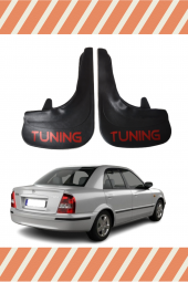 NOVDES MAZDA 323 FAMİLİA TUNİNG YAZILI 2Lİ TOZLUK ÇAMURLUK PAÇALIK - 1