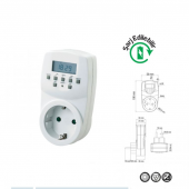 Horoz 108-002-0001 Timer-2 1780W Digital Haftalık Zaman Saati - 1