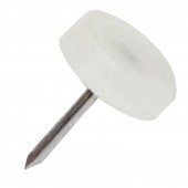 Çivili Poligrit Zemin Koruyucu Pabuç Şeffaf Plastik Poligirit (50 ADET) thumbnail 1