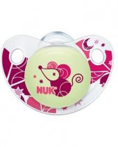 Nuk Night&Day Silikon Emzik No:2 - 6-18 Ay Vişne - 1