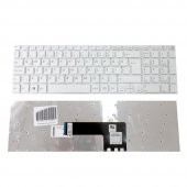 Sony Vaio SVF153A1YW, SVF15A1M2ES Notebook Klavyesi (Beyaz TR) - 1