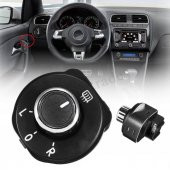 VOLKSWAGEN POLO AYNA AYAR DÜĞMESİ   2011-2016 KROM - 1