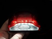 LEDLİ PLAKA LAMBASI KIRMIZI COBRA TİP (2 ADET) 12-24V - 2