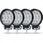 OFF ROAD ARAZİ ARACI LEDLİ AYDINLATMA 12V 4 ADET YÜKSEK AYDINLATMA - 1