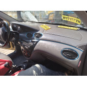 FORD FOCUS 1 TORPİDO ŞERİDİ NİKELAJ METALİK BEYAZ 4MT - TORPİDO FİTİLİ, GÖSTERGE ŞERİDİ thumbnail 2