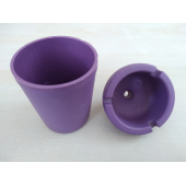 KOKUSUZ KÜLLÜK MOR 7,5cm (ARAÇ EV OFİS) PRATİK KÜLLÜK, KÜL TABLASI - 3