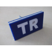 TR VİDALI PANJUR ARMASI 1.KALİTE MAVİ (TR vidalı arma) R12, M 131, M 124 Panjur Arması - 1
