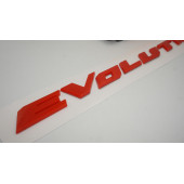 Mitsubishi Lancer Evolation X 3M 3D Bagaj Yazı Logo Amblem - 3