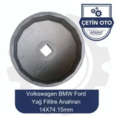 volkswagen-bmw-ford yağ filitre anahtarı 14x74.15mm - 1