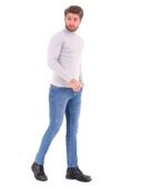 Hacker Erkek Denim Slim Likralı Lazer Tırnaklı Kot Pantolon Tom S 473-904 thumbnail 2