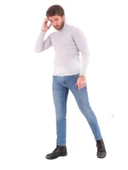 Hacker Erkek Denim Slim Likralı Lazer Tırnaklı Kot Pantolon Tom S 473-904 thumbnail 3