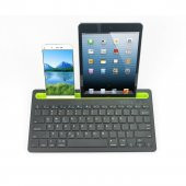 HİQONİC Bluetooth 5.0 Standlı Türkçe Q Klavye Telefon Tablet Televizyon Uyumlu Keyboard - 2
