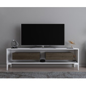 EVDEKİMODA FAYLİN TV ÜNİTESİ (BEYAZ-CEVİZ) - 2
