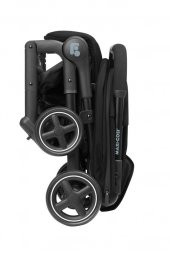 Maxi-Cosi Lara2 Ultra Kompakt Otomatik Katlanan Kabin Boy Seyahat Sistem Olabilen Bebek Arabası Essential Black - 6