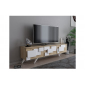 EVDEKİMODA 3D TV ÜNİTESİ (SAFİR-BEYAZ) - 1