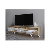 EVDEKİMODA 3D TV ÜNİTESİ (SAFİR-BEYAZ) - 3