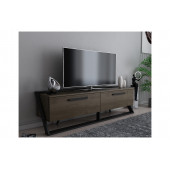 EVDEKİMODA ASTRİD TV ÜNİTESİ (CEVİZ-SİYAH) - 1