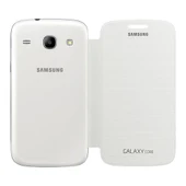 Samsung Galaxy Core Flip Cover Orjinal Kılıf Beyaz - EF-FI826BWEGWW (Outlet) thumbnail 5