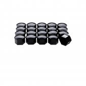 Universal Siyah Renk Bijon Kapağı Seti Sökme Aparatlı 17mm 20 Adet - 2