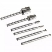Dremel Hss Ahşap Oyma Matkap Ucu Seti 6lı Yumuşak Metal Oyma Seti Freze Uçları Ağaç İşleme Oyma Set - 1
