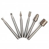 Dremel Hss Ahşap Oyma Matkap Ucu Seti 6lı Yumuşak Metal Oyma Seti Freze Uçları Ağaç İşleme Oyma Set - 3