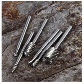 Dremel Hss Ahşap Oyma Matkap Ucu Seti 6lı Yumuşak Metal Oyma Seti Freze Uçları Ağaç İşleme Oyma Set - 5