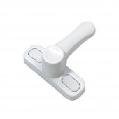 10 Adet Pvc Pencere Çocuk Emniyet Güvenlik Kilidi Çekmeli Beyaz - 1