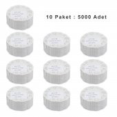 Dolphin Dantel Görünümlü Kağıt Bardak Altlığı - Çay Bardağı Kağıt Altlığı - 10 Adet 500'lü Paket - 2