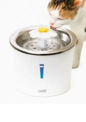 Kayapet Catit 2.0 Flower Fountain Çelik Hazneli 3 Lt Kedi Suluğu - 1