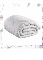 LÜX COMFORT ÇİFT KİŞİLİK   ANTİALERJİK  MİCROFIBER   BEYAZ YORGAN YORGAN 195X215CM ÖLÇÜSÜNDE - 6